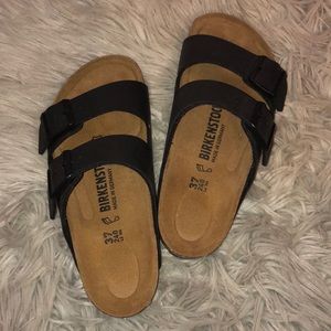 Black Birkenstocks